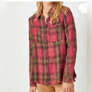Mystree Plaid Shirt
